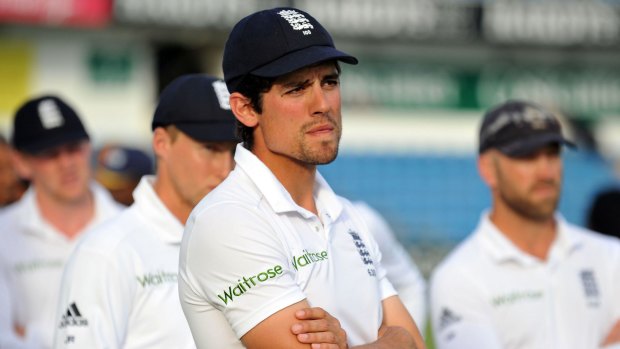 Alastair Cook's England side have sent their best wishes.