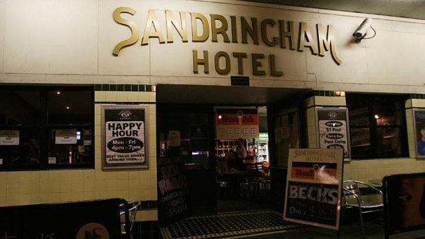 Legendary live music venue ... the Sandringham Hotel faces a battle to survive.
