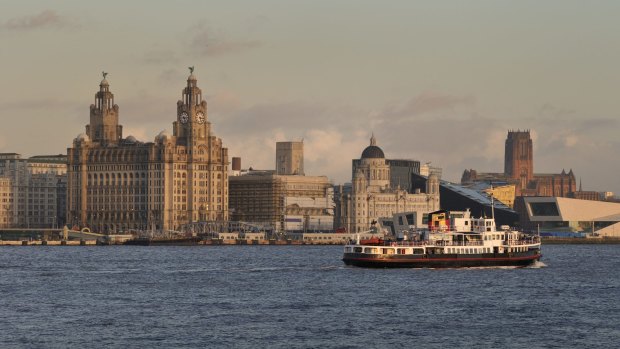 The Mersey Ferry.
