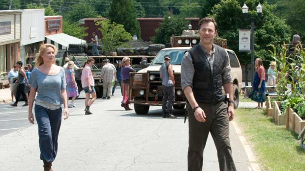 Welcome to Not-so-Pleasantville ... Andrea and The Governor in <i>The Walking Dead</i>