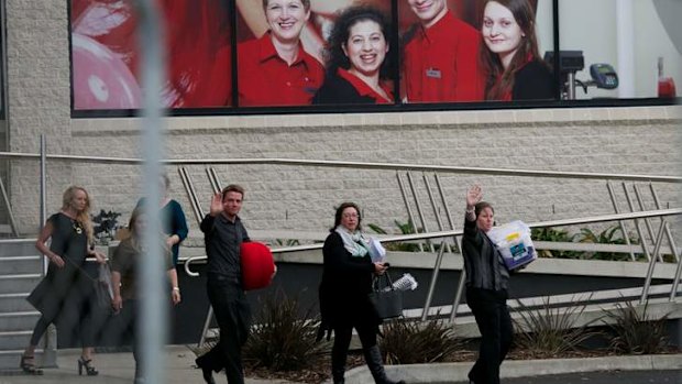 Workers at Target headquarters in Geelong have been made redundant.