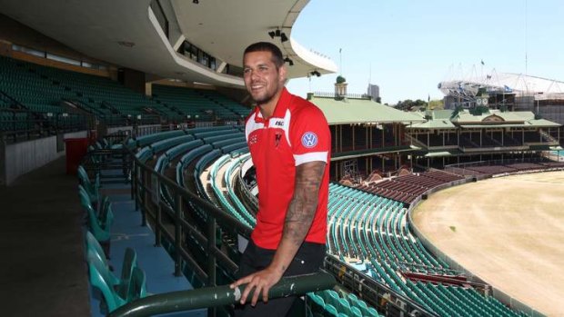 " I love playing my football, I love getting out there, I love training": Buddy Franklin.