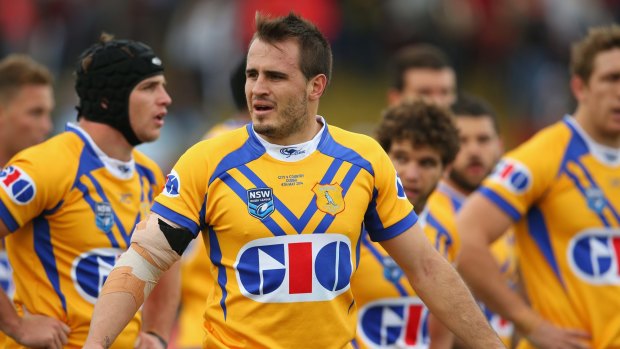 Losing its appeal: Josh Reynolds was one of few stars to turn out in last year's City v Country clash.
