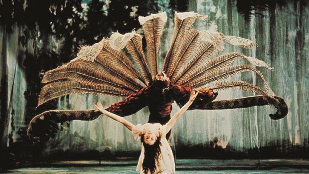 The bird dance envisioned by Australian choreographer Sir Robert Helpmann in his iconic work <i>The Display</i>.