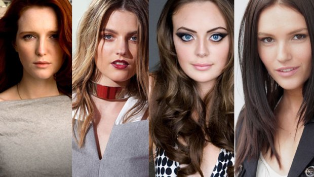 More of the same? ... Former <i>Australia's Next Top Model</i> winners Alice Burdeu, Montana Cox, Demelza Reveley and Amanda Ware.