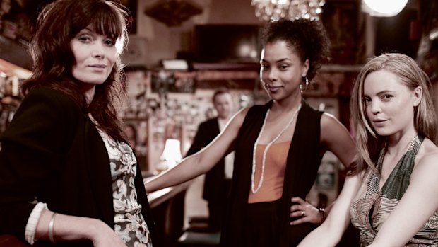 Points of view … Anouk (Essie Davis), Aisha (Sophie Okonedo) and Rosie (Melissa George) find their friendships tested in "The Slap".