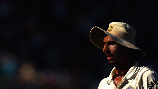 A summer to forget ... Ishant Sharma's tour of Australia has not been going to plan.