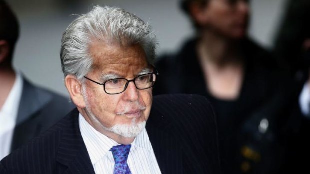 Giving evidence: Rolf Harris arrives at Southwark Crown Court on Tuesday. Harris is charged with indecent assault, and denies the charges.