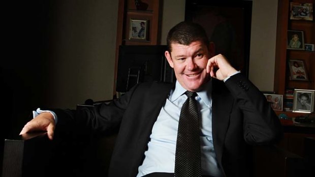 Winner: James Packer has the support of the NSW government to open a new Sydney resort.