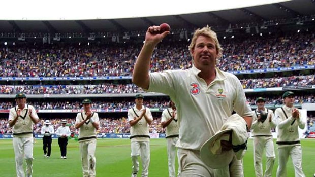 Boxing Day, 2006. Shane Warne takes his 700th Test wicket, and five wickets in England's first innings, in front of nearly 90,000 people.