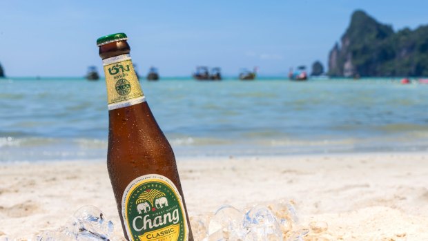 Chang beer: Not recommended to drink in large quantities.