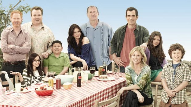The cast of <i>Modern Family</i>.
