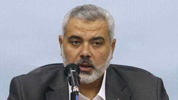 Ismail Haniyeh ... says Hamas is open to peace deal.