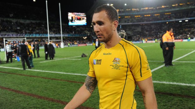 Second best ... Quade Cooper.