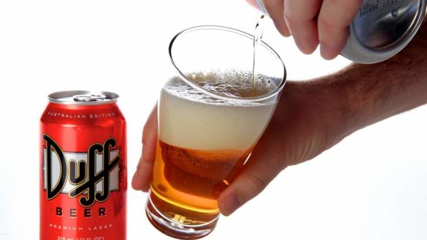 Duff Beer has been labelled dangerous by AMA.