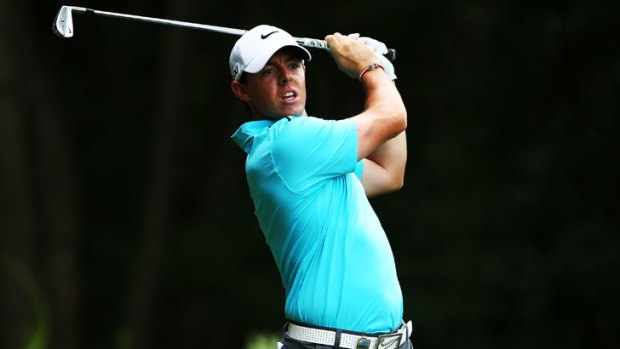 Man on a mission... Rory McIlroy.