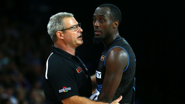 Big challenge: Breakers coach Dean Vickerman needs star players like Cedric Jackson at their best against Cairns.