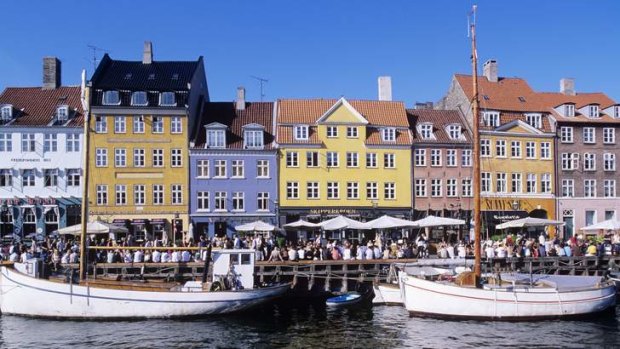 Copenhagen's picturesque waterfront.