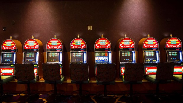 The casino floor at Mandalay Bay on Tuesday. 