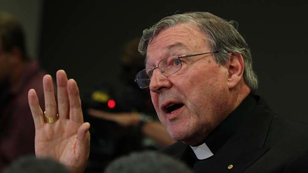Cardinal George Pell ... "an opportunity to help the victims".