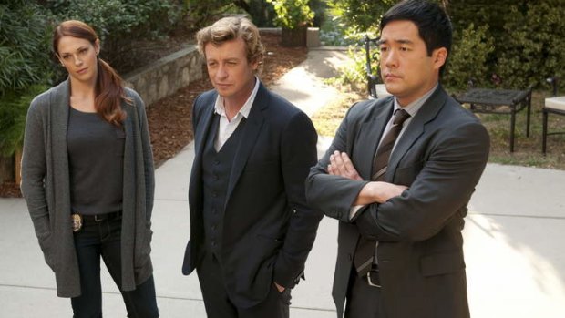 The cast of <i>The Mentalist</i>.