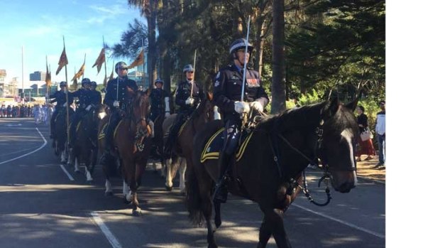 Thousands lined the streets of Perth as the Anzac Day parade got underway.