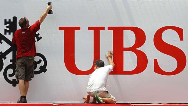 The axe falls at UBS - 10,000 jobs to go as the investment bank slims down.