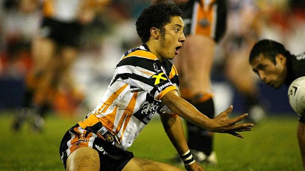 Benji through the years: A youngster for the Tigers.
