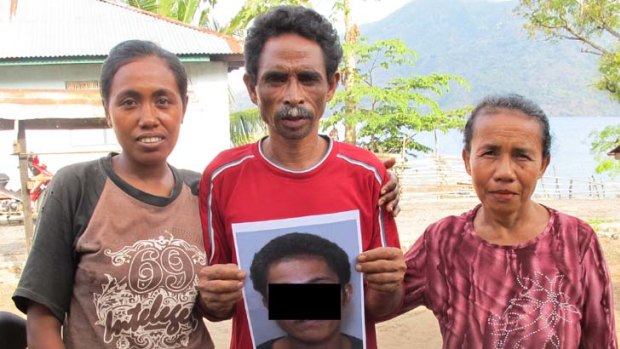 Injustice &#8230; the sister, uncle and aunt of an Indonesian orphan who was wrongfully held in detention for two years in Silverwater jail.