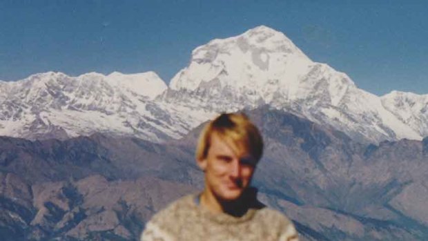 Guy Murphy on the school trip to Nepal.