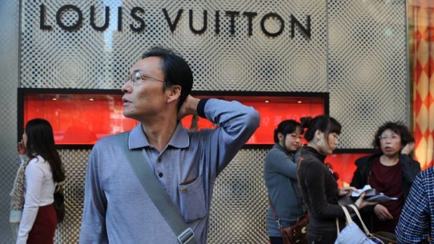 Luxury shoppers from the Asia-Pacific region are a major new tourist market.