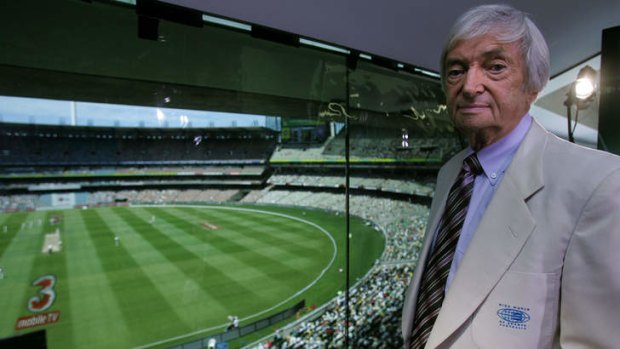 National treasure: Richie Benaud is expected to return to the commentary box during the Ashes series.