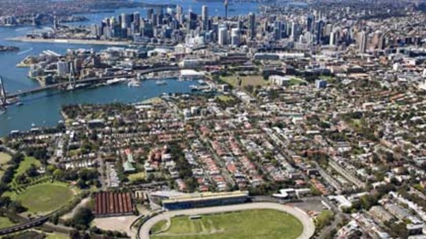 Mirvac plans to turn Harold Park Paceway into a residential area.