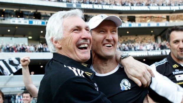Mick Malthouse and David Buttifant.