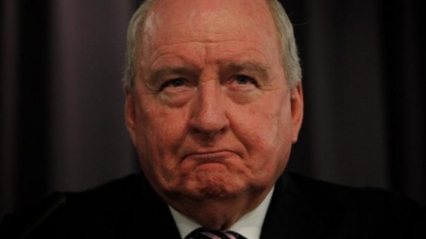 Broadcaster Alan Jones.