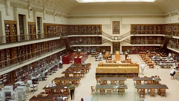 A researcher's mecca ... the Mitchell Library at the State Library of NSW.