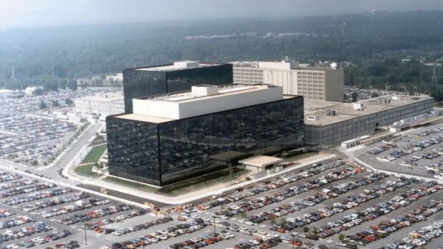 The NSA campus in Fort Meade, Maryland, US.