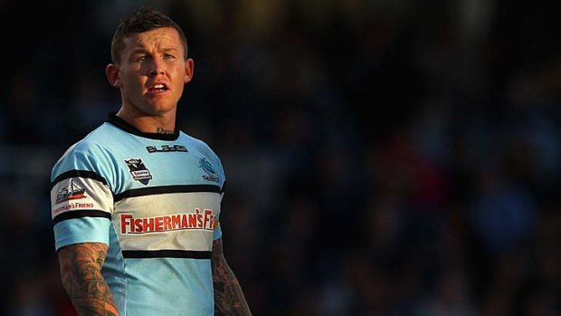 Todd Carney of the Sharks.