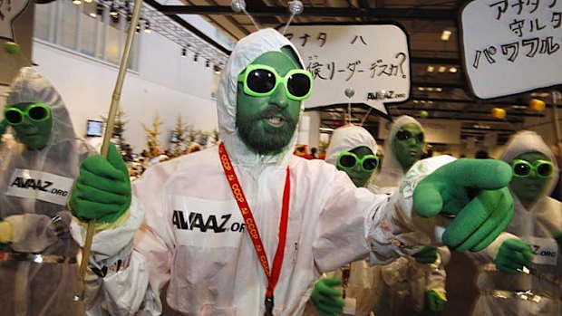 Online activists in global fight