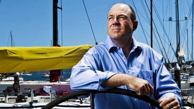 Tasman Island target: Matt Allan, owner of the yacht Ichi Ban.