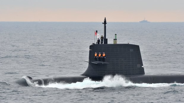 Under the sea:  Just where the new submarines for  Australia should be built is a contentious issue.