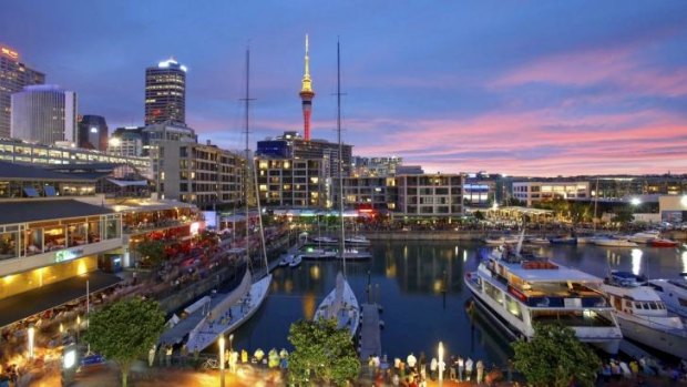 New opportunities: Auckland Viaduct where Goodman Property Trust has formed a joint venture with GIC as a new capital partner in an expanded joint venture investing in the precinct.