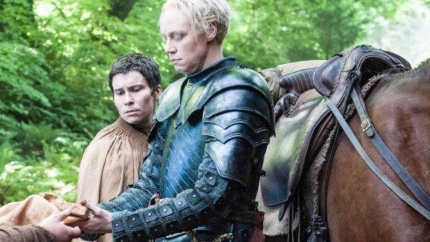 Brienne is still trekking the North with Pod.