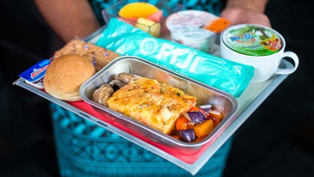 Fiji Airways' new and improved breakfast.