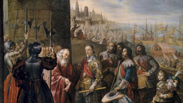 Celebration ... <em>The Rescue of Genoa</em> (1634) by Antonio de Pereda y Salgado.