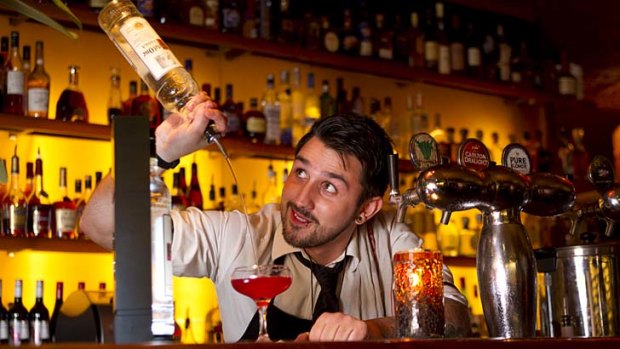 Pour boy &#8230; Cian Stafford, head bartender at theloft.