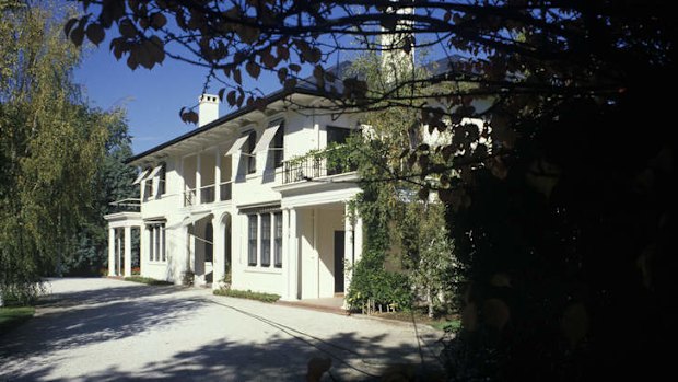 The Lodge in Canberra: closed for repairs.