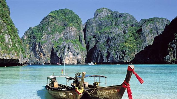 The film is not all about rolling around in the gutter - it also features scenes in the stunning seaside setting of Krabi on Thailand's Andaman Coast.