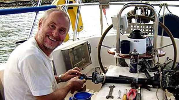 British yachtsman Paul Chandler, who is being held with his wife Rachel, by Somali pirates.