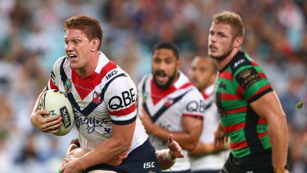 Man of the moment: Sydney Roosters prop Dylan Napa. 
